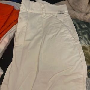 Authentic Chino Pleated Crop pants